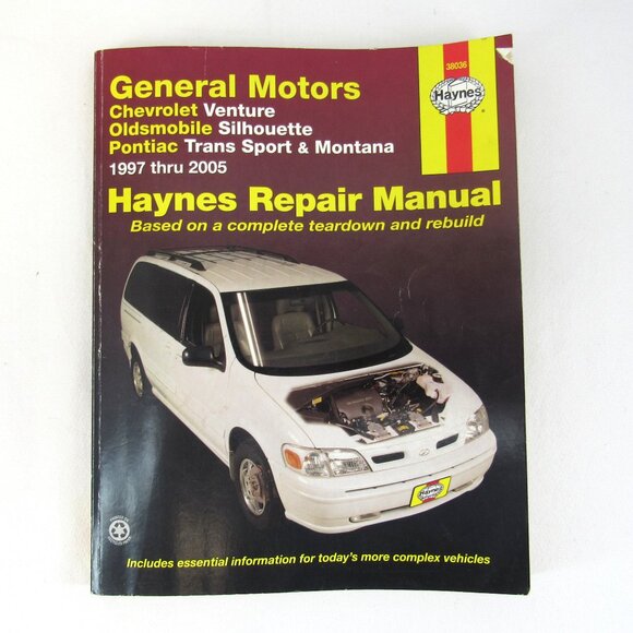 Haynes 38036 General Motors Chevrolet Olds Pontiac 1997-2005 Repair Manual - Picture 1 of 8